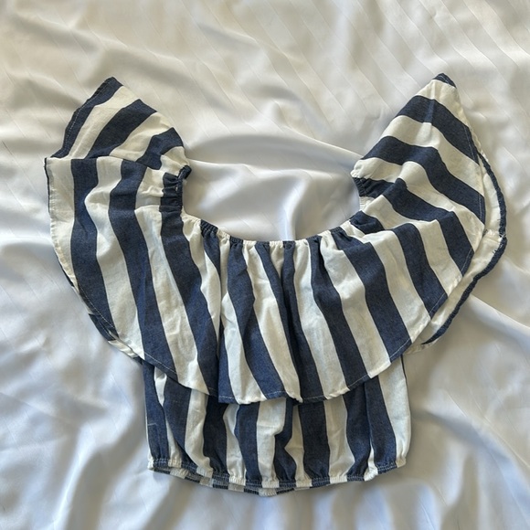 Lulus stripped crop top - Picture 4 of 4